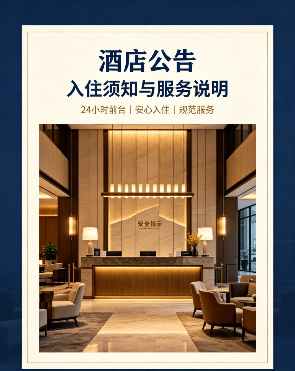 腾龙商务酒店入住须知与服务说明