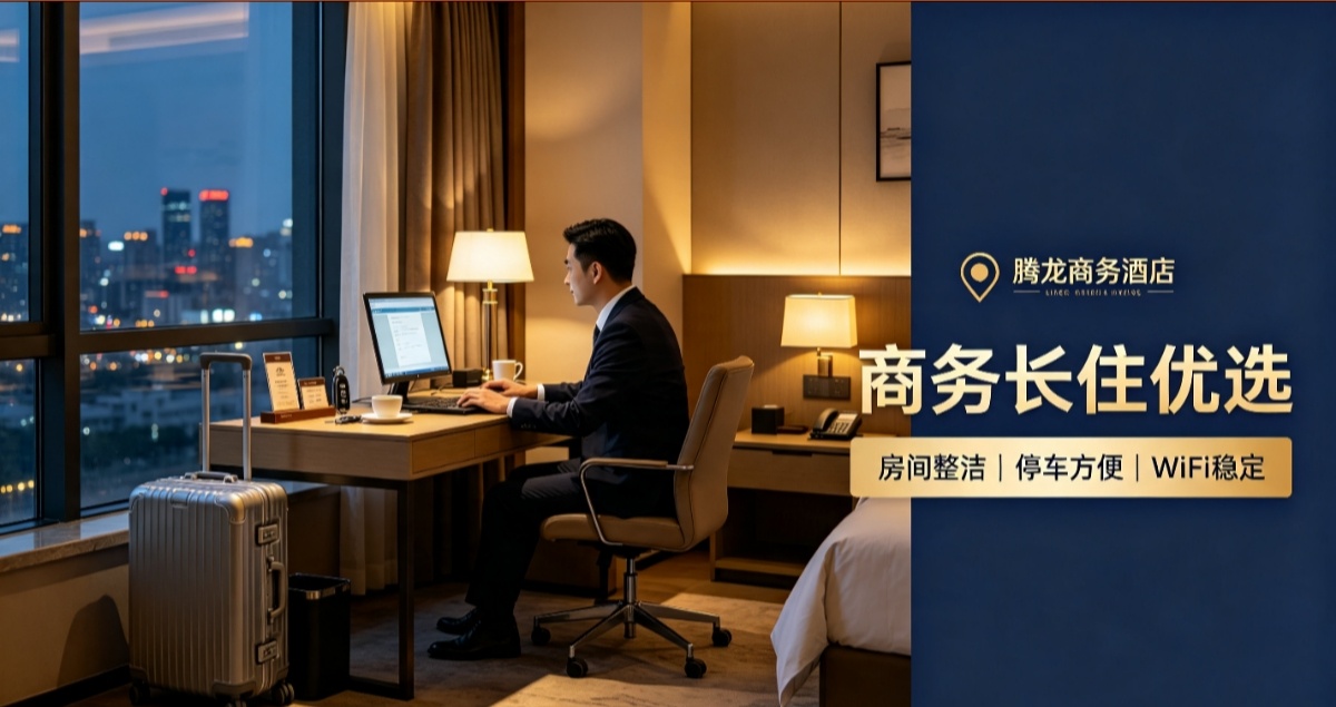 商务长住优选，腾龙商务酒店欢迎咨询